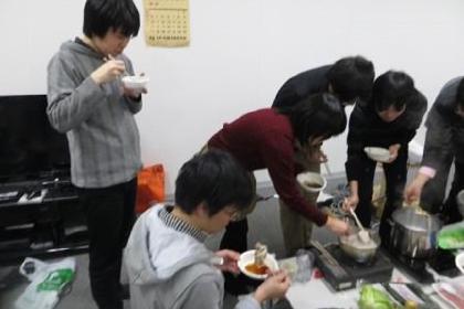 創造工学研修打ち上げ 2015年度